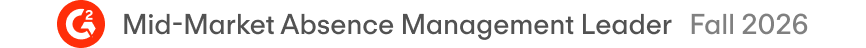 G2 Mid-Market Absence Management Leader