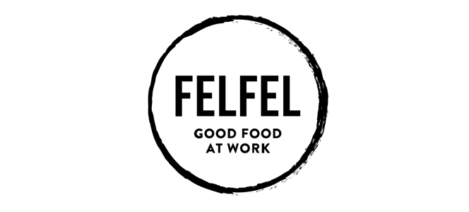 Felfel Logo b/w