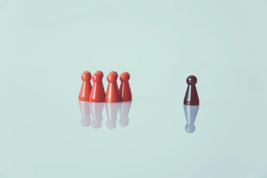 visualisation of associative discrimination