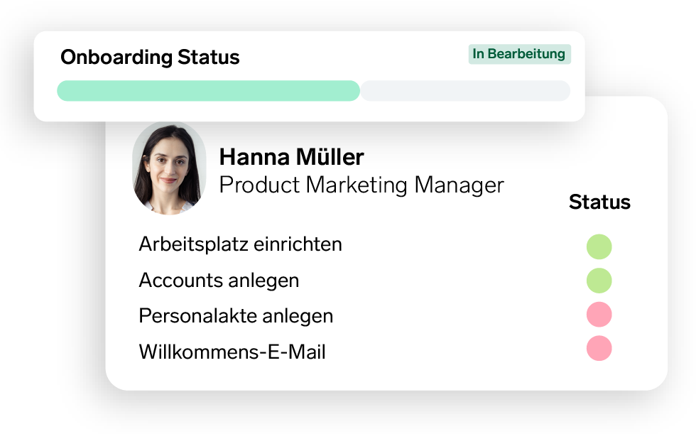 Onboarding mit Personio