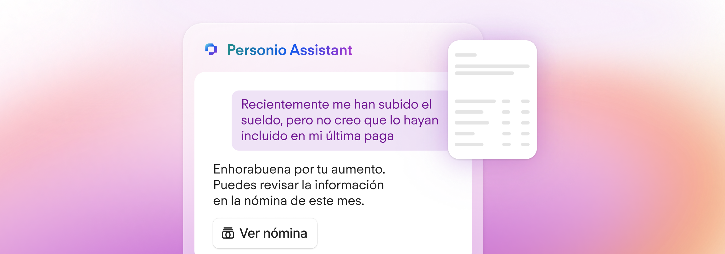Personio Assistant for Employees