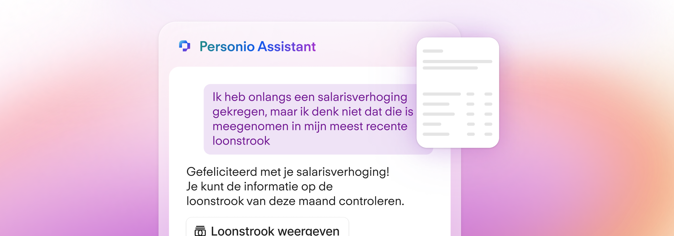 Personio Assistant for Employees