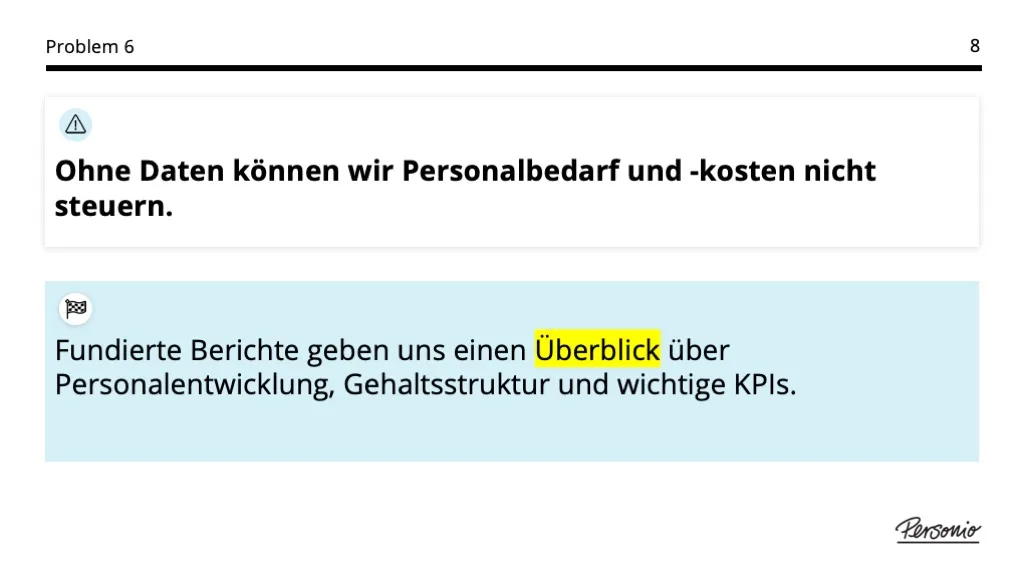 Warum wir HR Software brauchen - Folie8