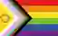 Pride Flag with Addition of Intersex Flag