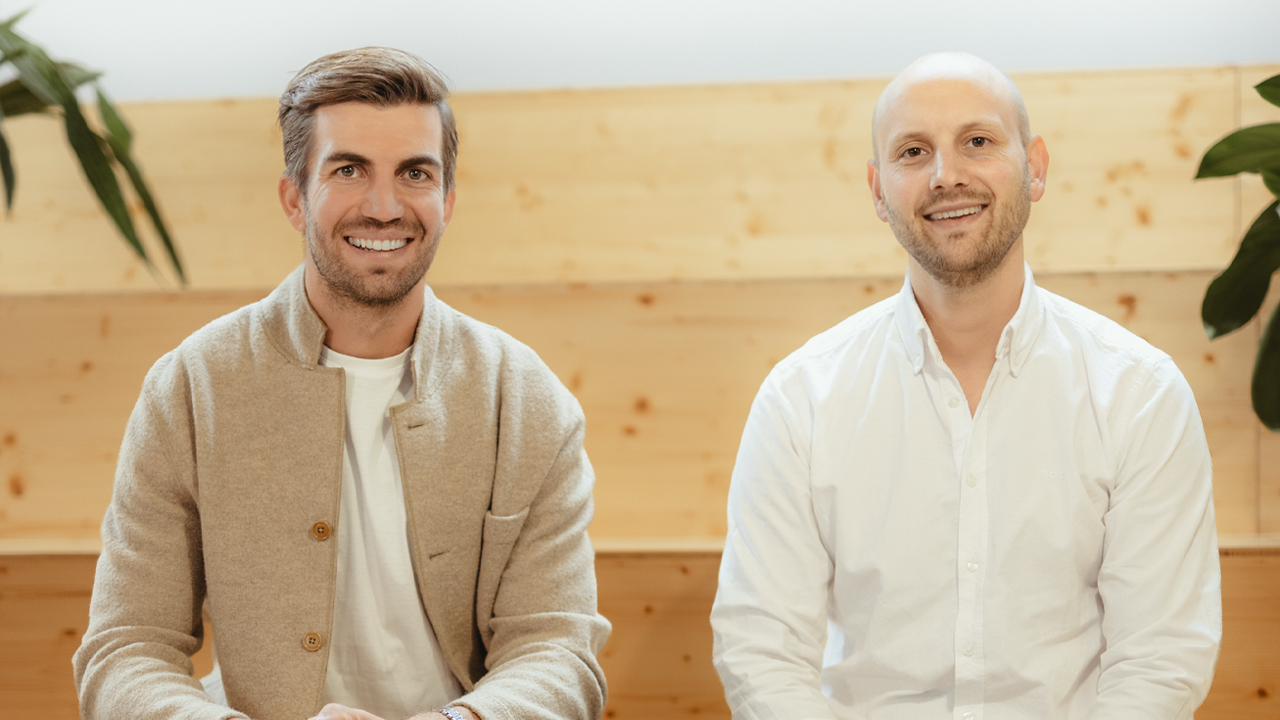 Hanno Renner, CEO and co-founder of Personio with Nikolai Skatchkov, CEO and co-founder of Circula.