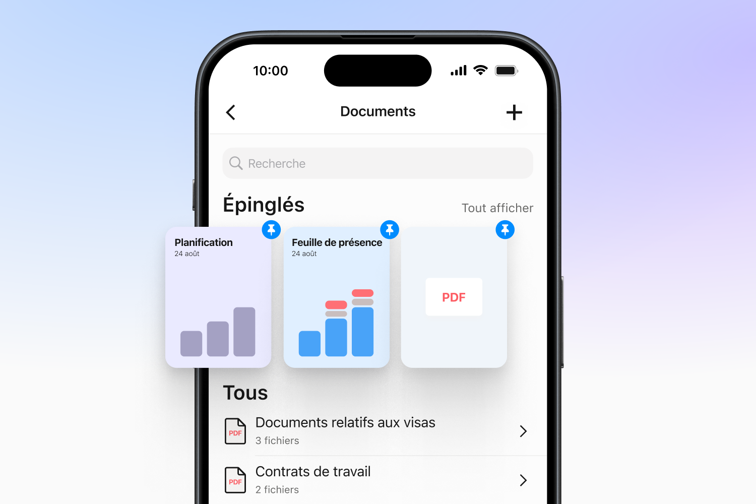 Personio Mobile App: Gérez vos documents en déplacement