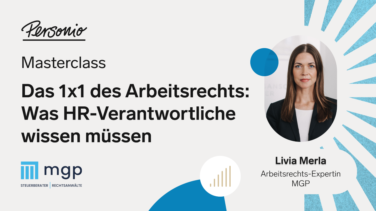 HR Masterclass: Arbeitsrecht