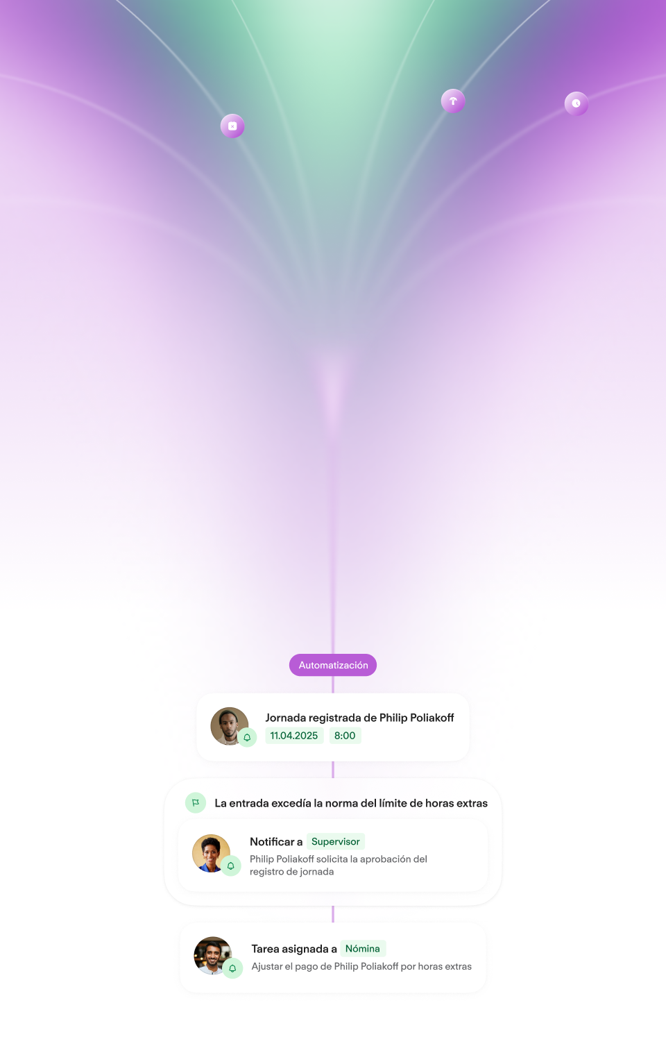 Rebrand: Workflow Automation Top Hero - Mobile