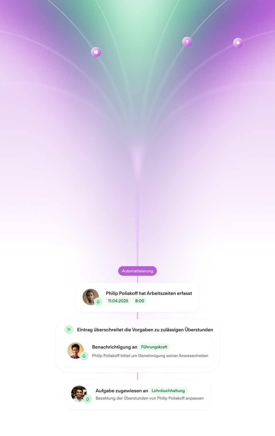 Rebrand: Workflow Automation Top Hero - Mobile