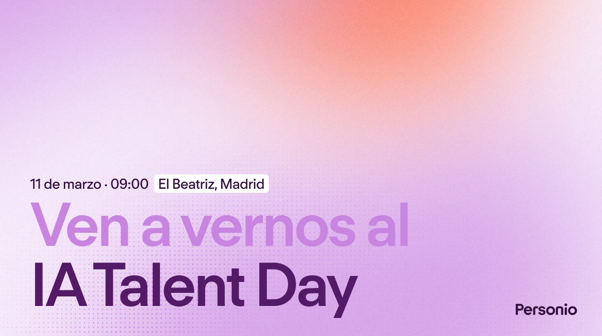 Ven a ver Personio en el IA Talent Day
