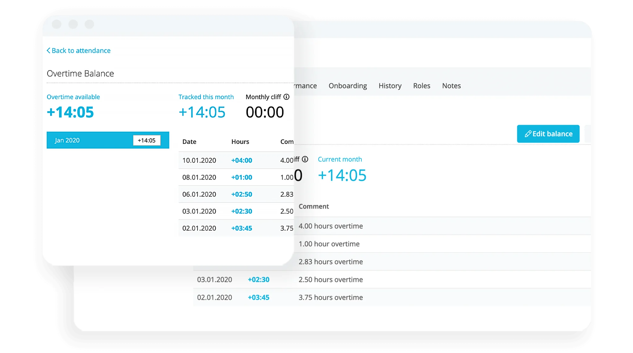 personio time tracking in use