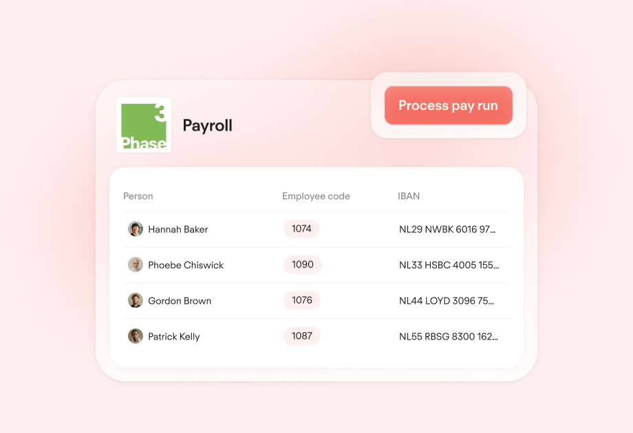 Run your payroll with Phase 3