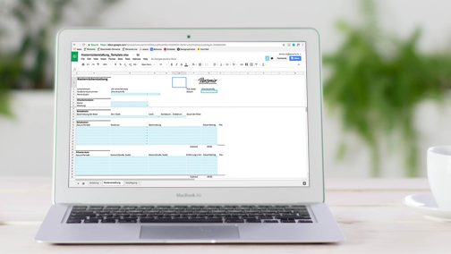 Reisekostenabrechnung Vorlage Vorschau