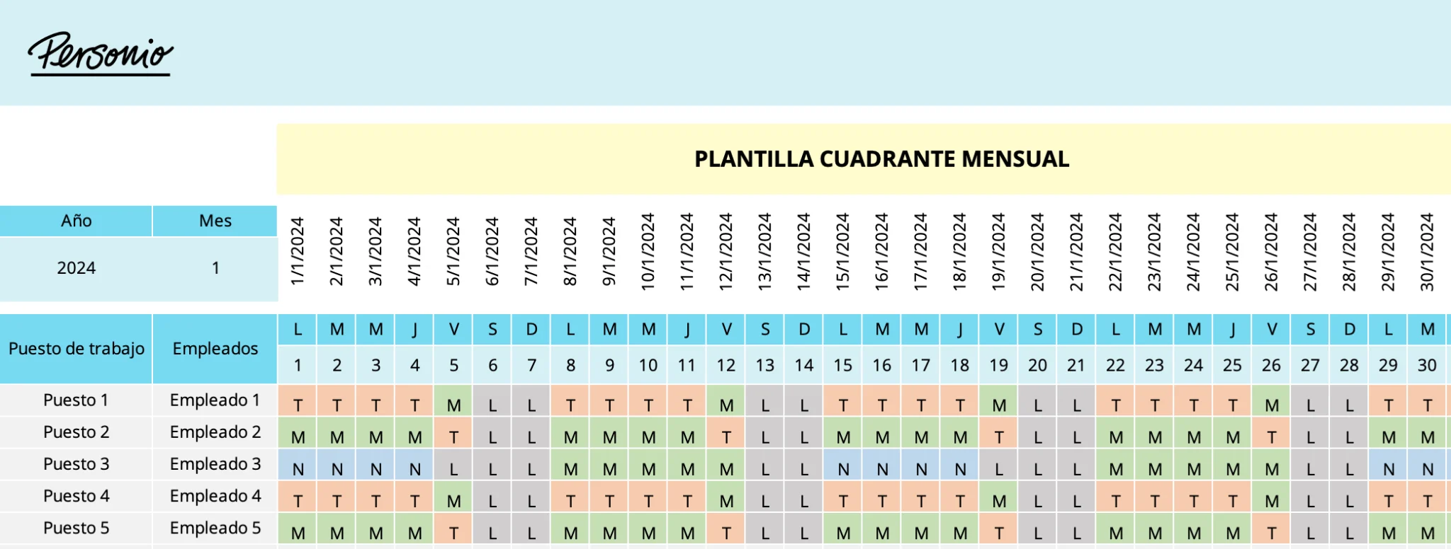 Plantilla cuadrante mensual (3)
