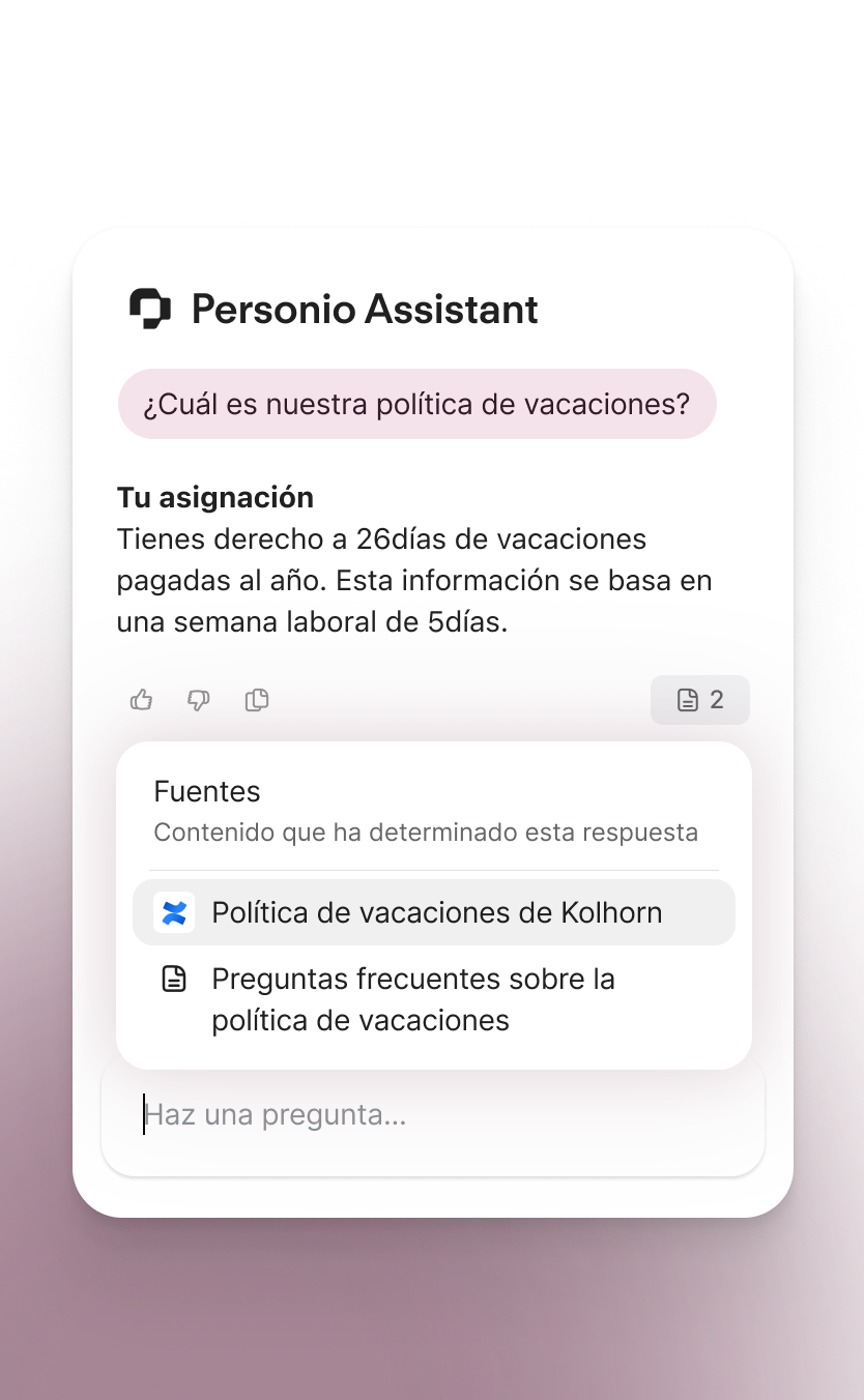 Personio Assistant