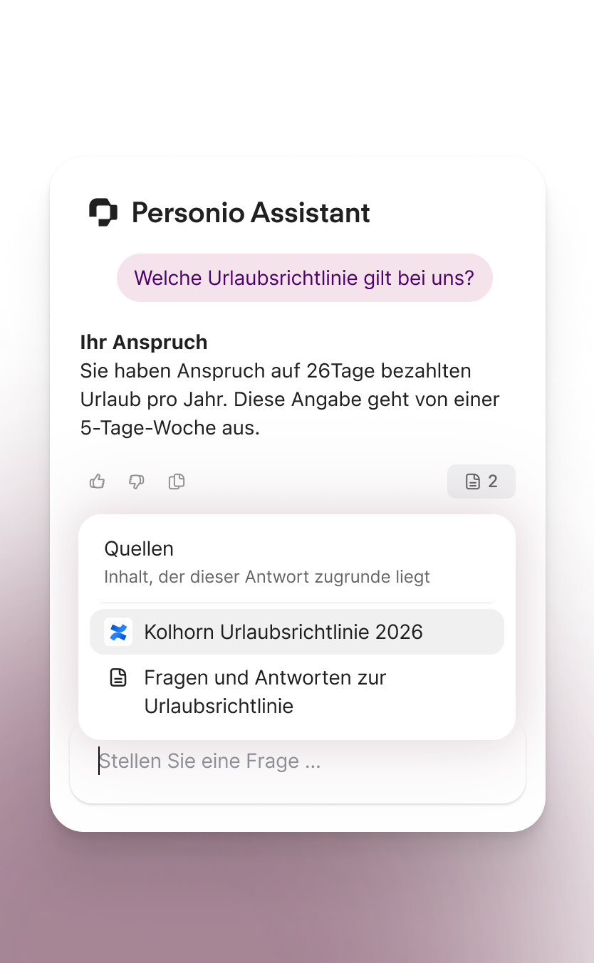 Personio Assistant