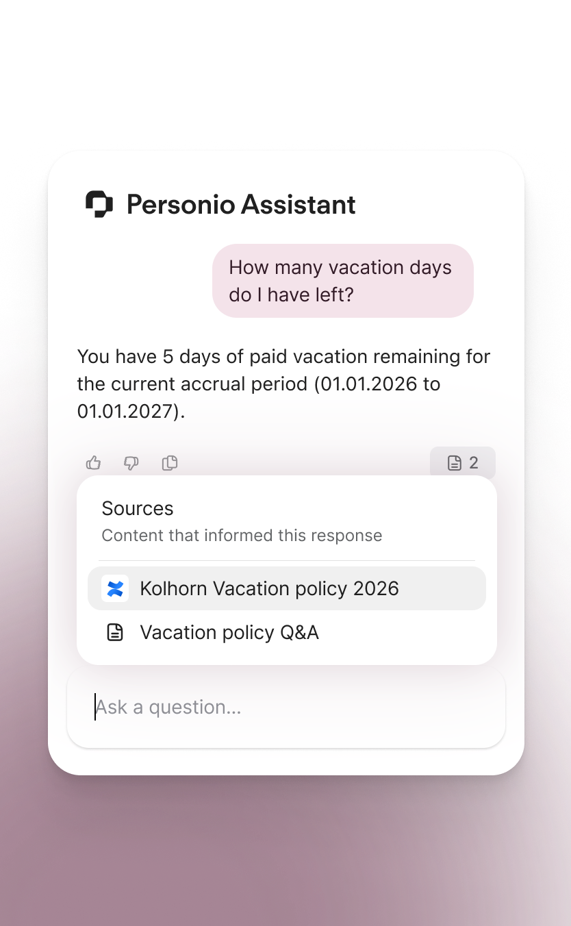 Personio Assistant