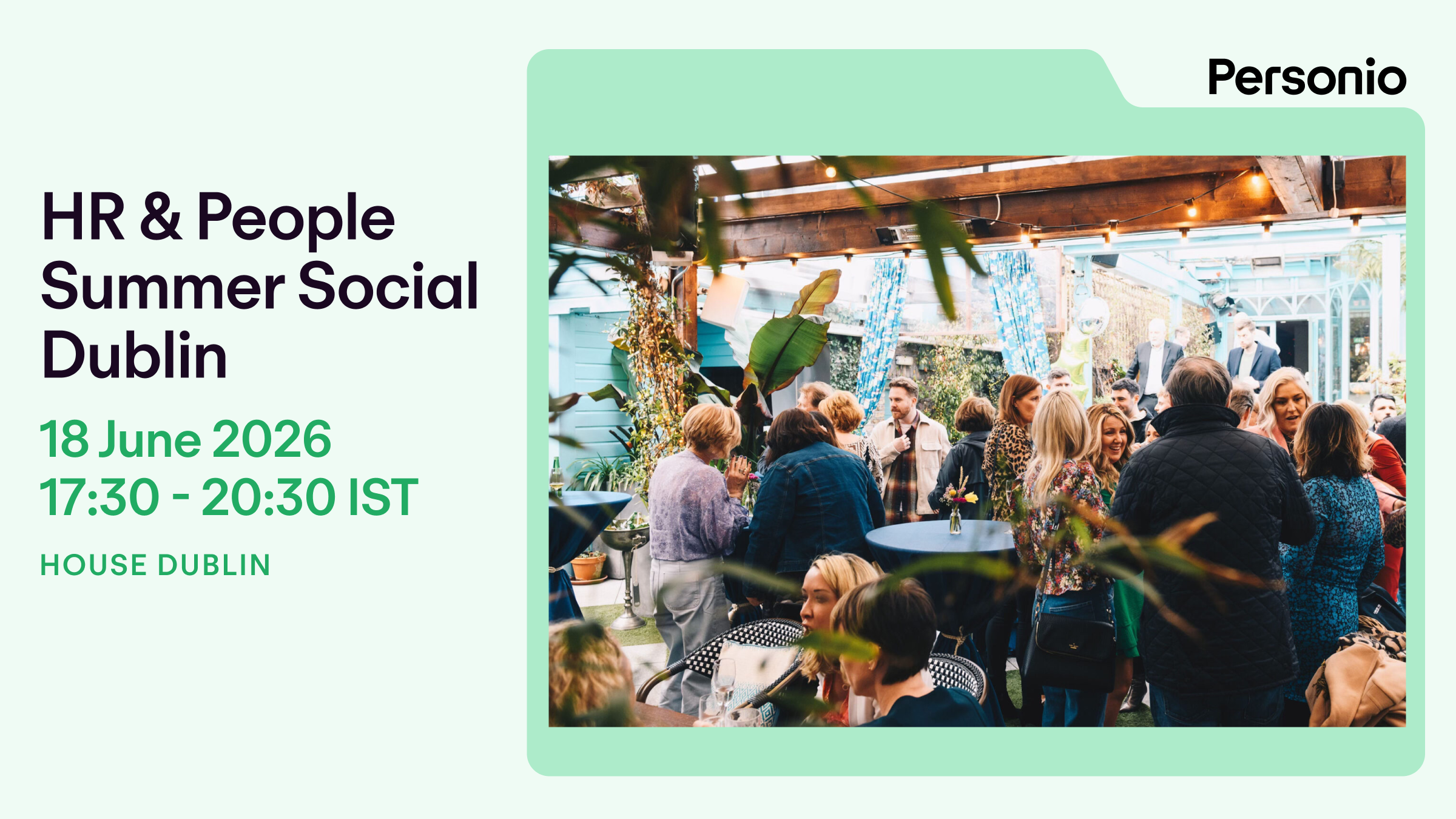Personio HR & People Summer Social Dublin 26