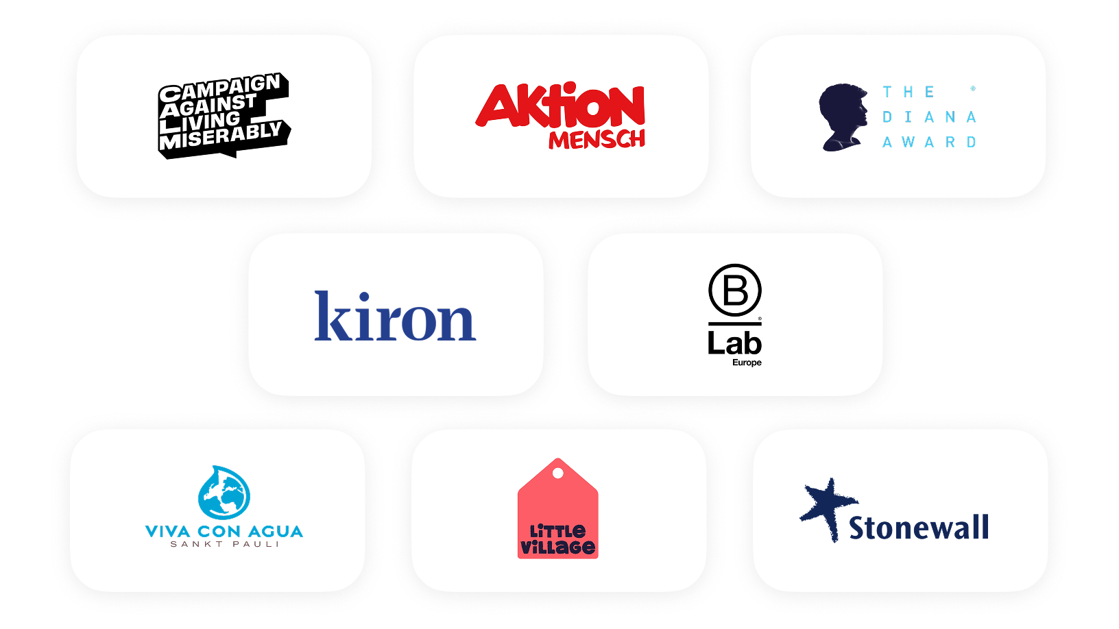 Logo Cloud Nonprofit Organisations