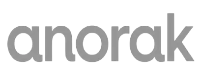 Anorak Logo b/w