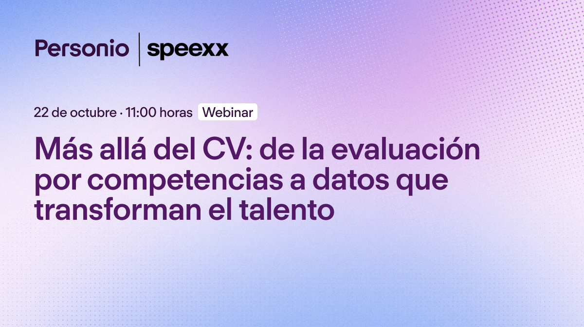 Webinar Speexx con Personio