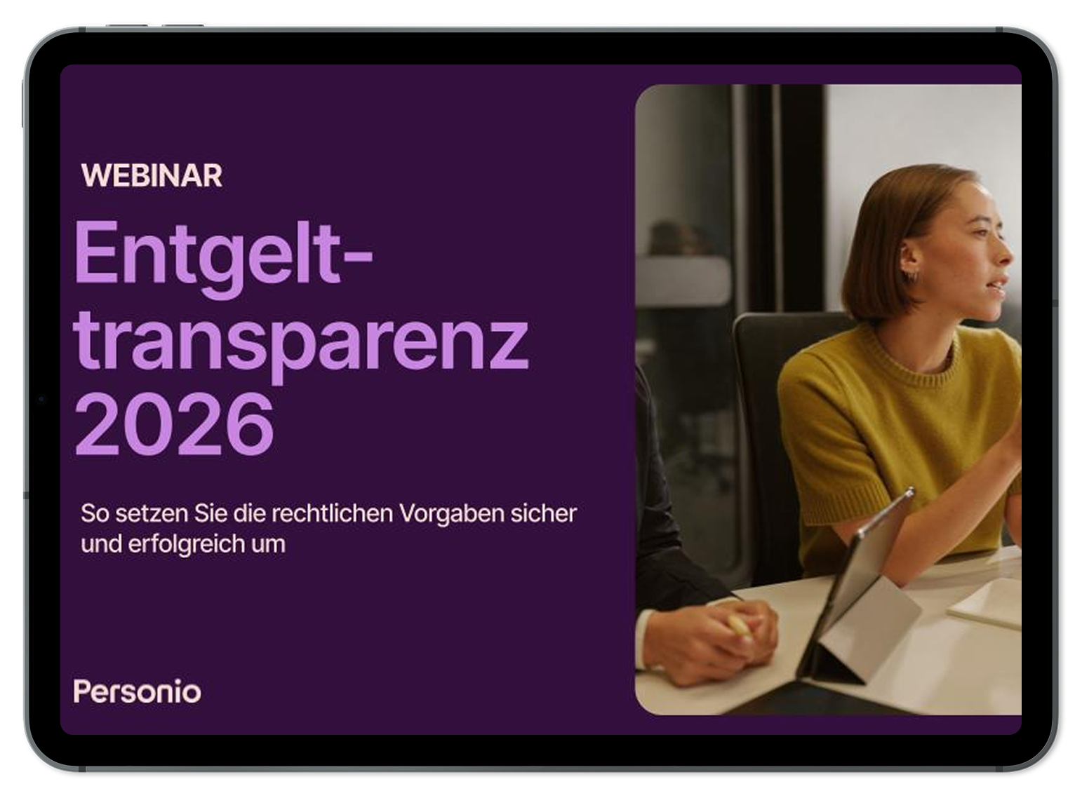 Preview: Webinar Entgelttransparenz 2026