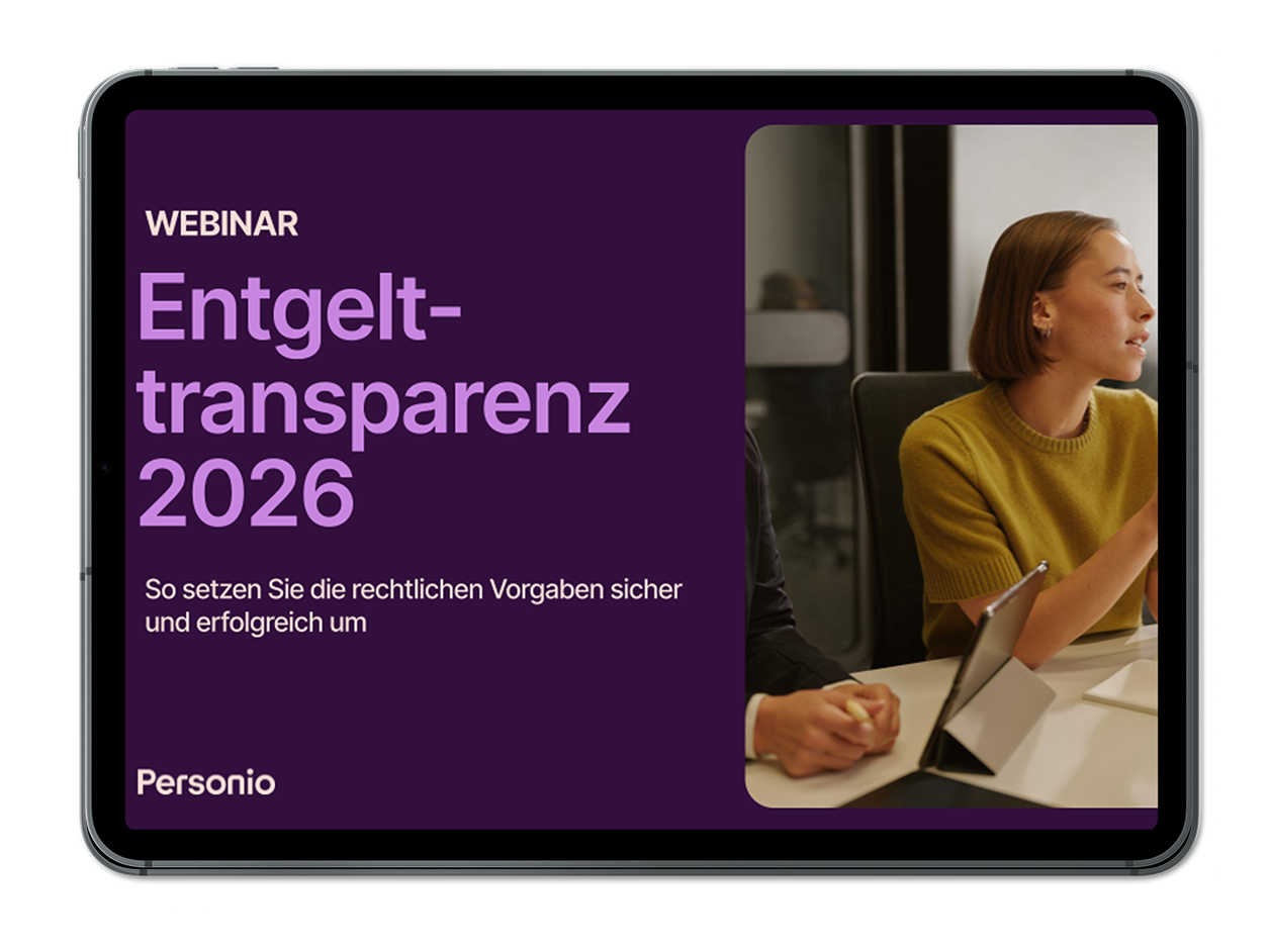 Preview: Webinar Entgelttransparenz 2026
