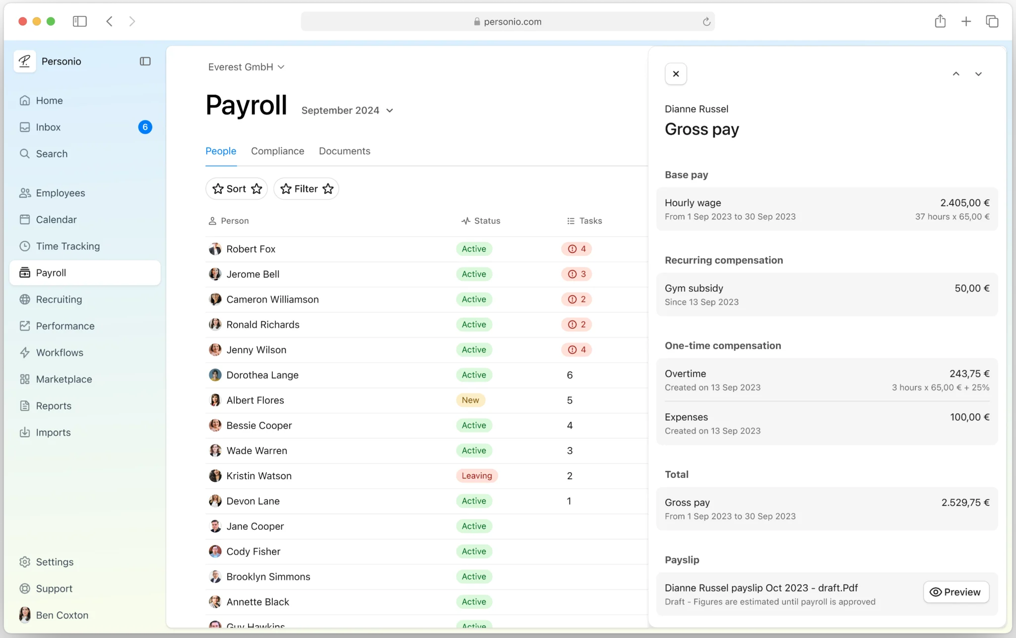 Redesigned Payroll Redesign
