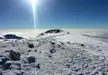 Point where trekkers find it hard to distinguish between clouds and snow!