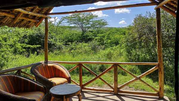 Private veranda