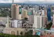 Nairobi City view from one of the Hotels in West lands.