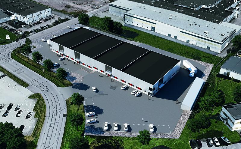 En modern och flexibel lager- och industribyggnad
