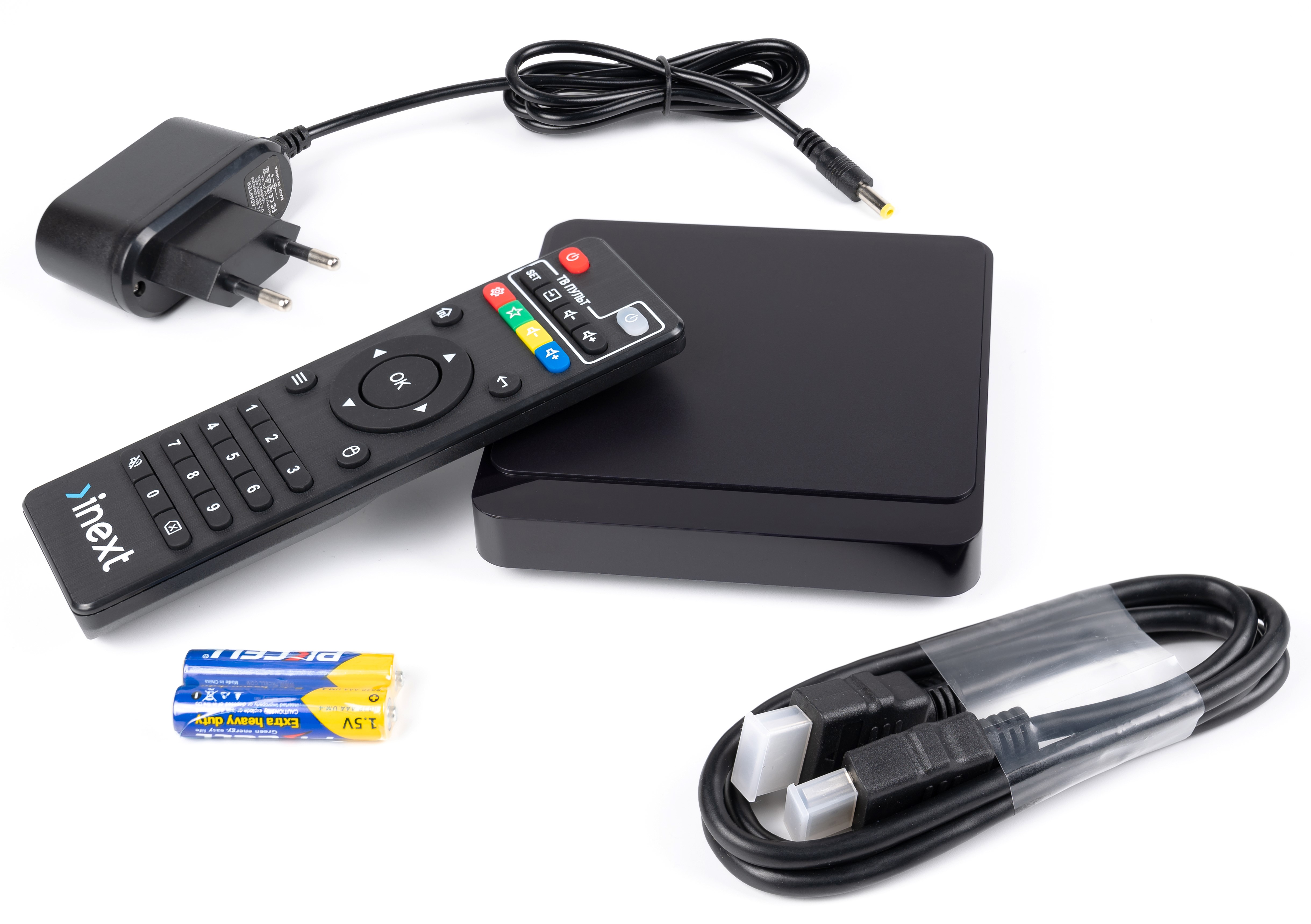 Медіаплеєр iNeXT TV5 Ultra  комплектація