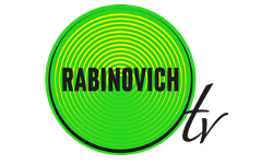 Логотип телеканалу RABINOVICH tv
