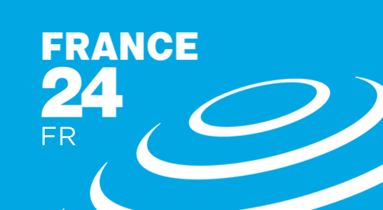 Логотип телеканалу France 24 france