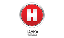 Логотип телеканалу Наука