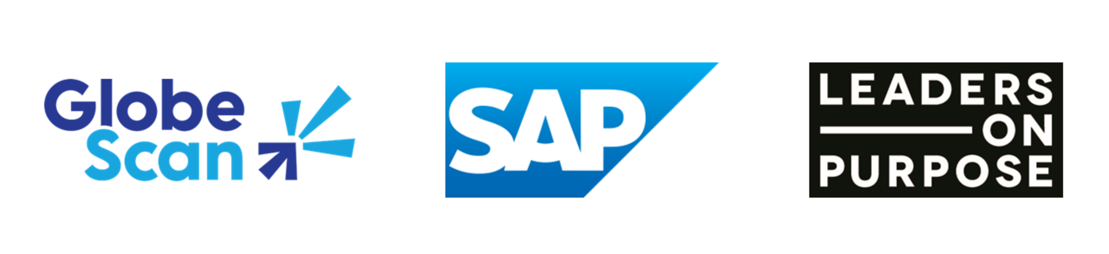 GlobeScan, SAP, and Leaders on Purpose - Founding Partners