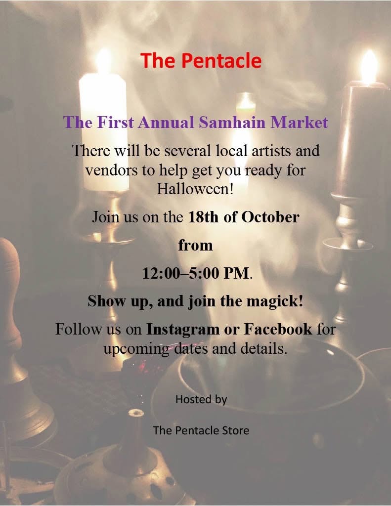 Pentacle store Samhain Market