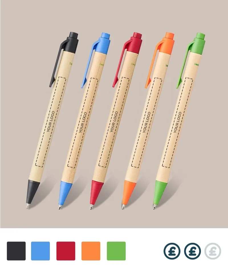 Berk Recycled Carton & Corn Plastic Ballpoint Pens