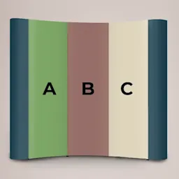 Three Panel Display Area Thumbnail