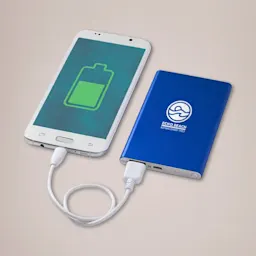 Branded Phone Charger - Royal Blue Thumbnail