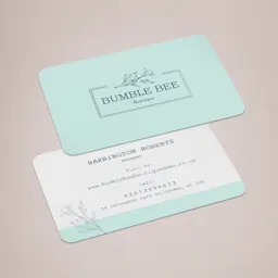Rounded Corner Business Cards 6mm radius Thumbnail
