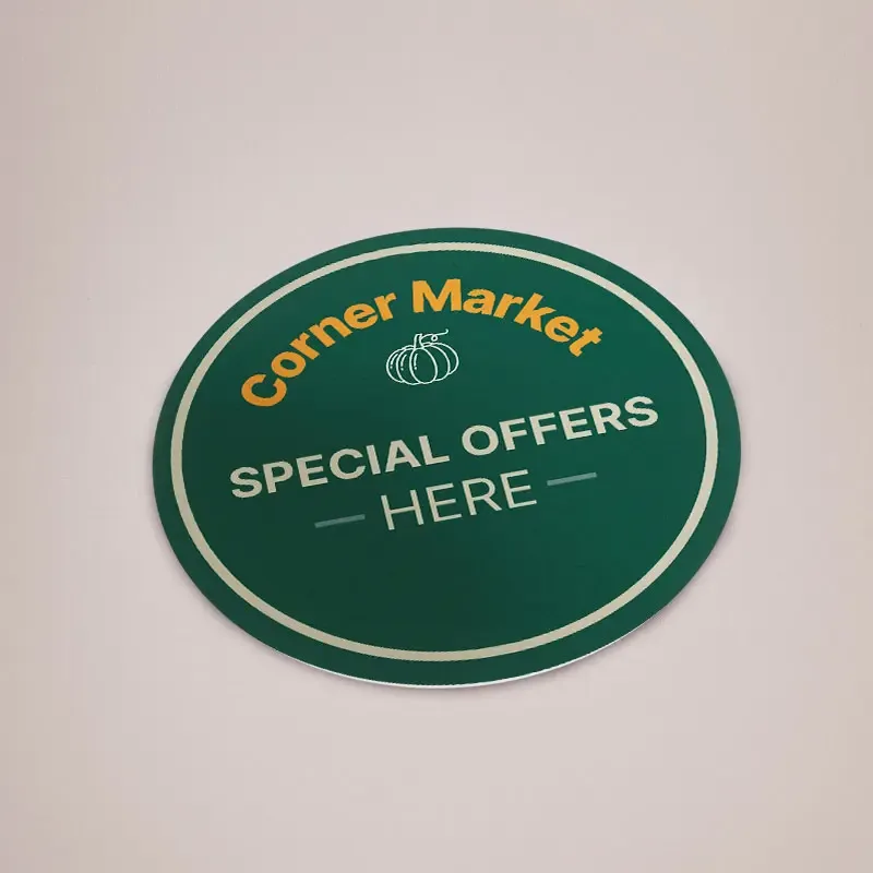 Floor vinyls for wayfinding