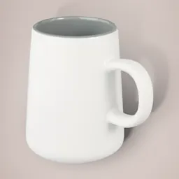 Joe 450ml  Ceramic mug - white Thumbnail