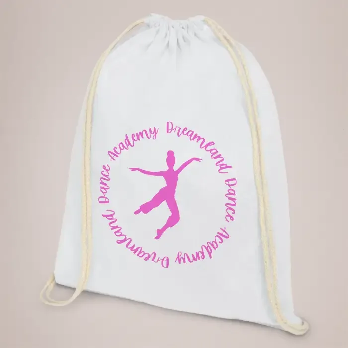 Oregon 100 g/m² Cotton 5L Drawstring Backpack