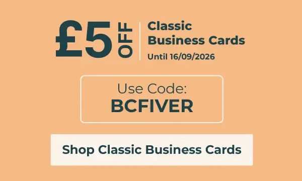 Business card offer