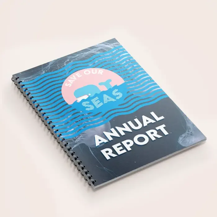 Charity annual report printing