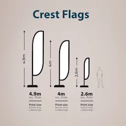 Crest Flags Size Guide Thumbnail