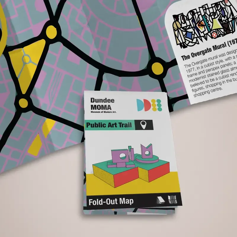 Building Map Printing - Z Fold then Half Fold