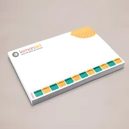 A3 120gsm Premium Smooth White Paper Personalised Desk Pad Thumbnail